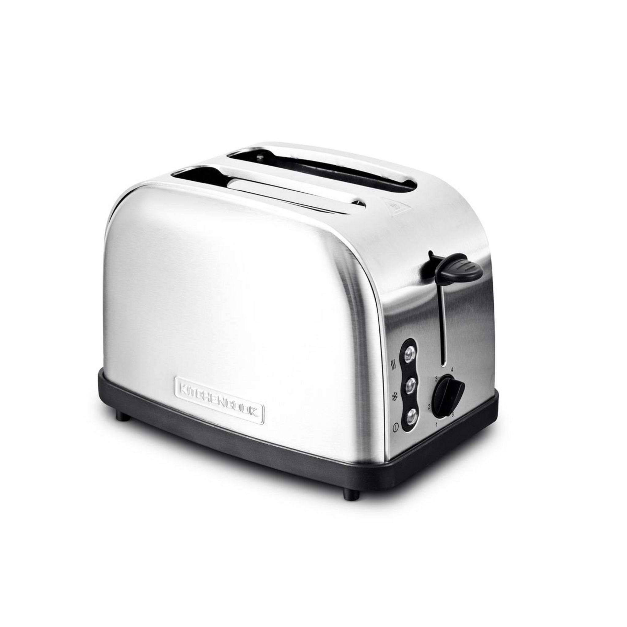 Voir la diapositive 3 : KITCHENCOOK Grille pain Family Toast - Inox