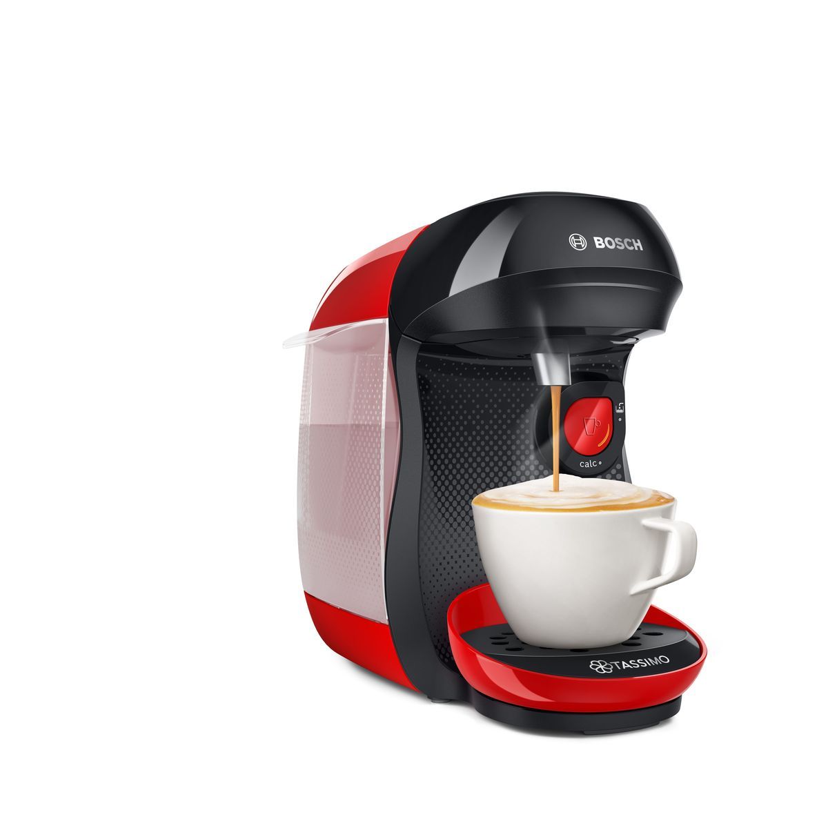 BOSCH Cafetière à dosette Tassimo HAPPY TAS1003C6 RGE - Rouge/Noir