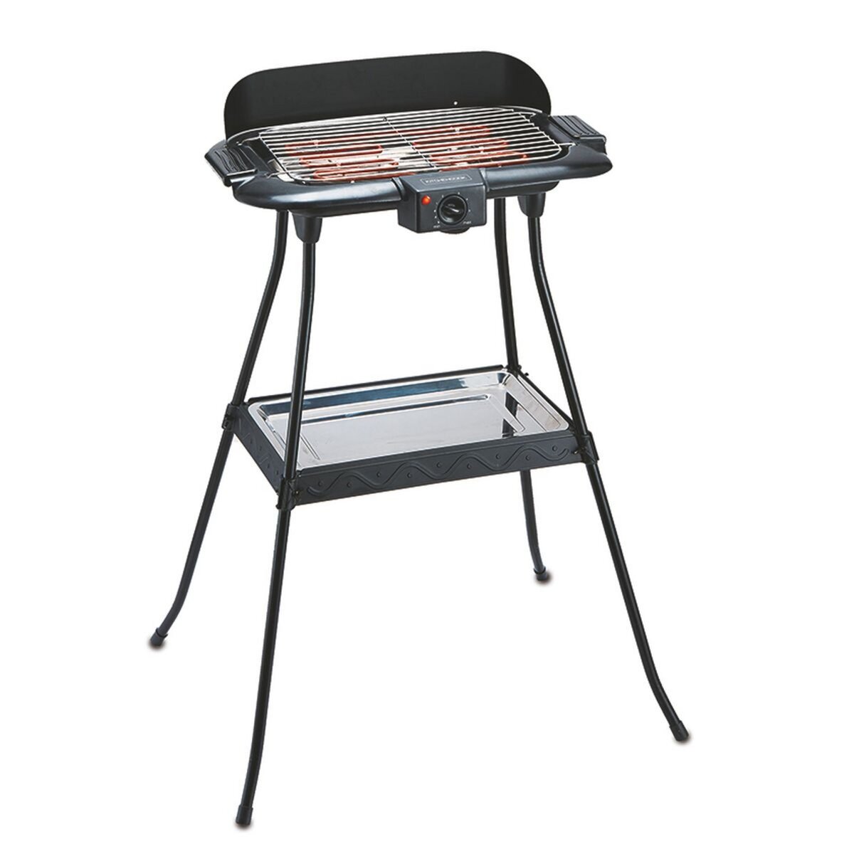 KITCHENCOOK Barbecue électrique XBBQ36 24M Noir pas cher Auchan.fr