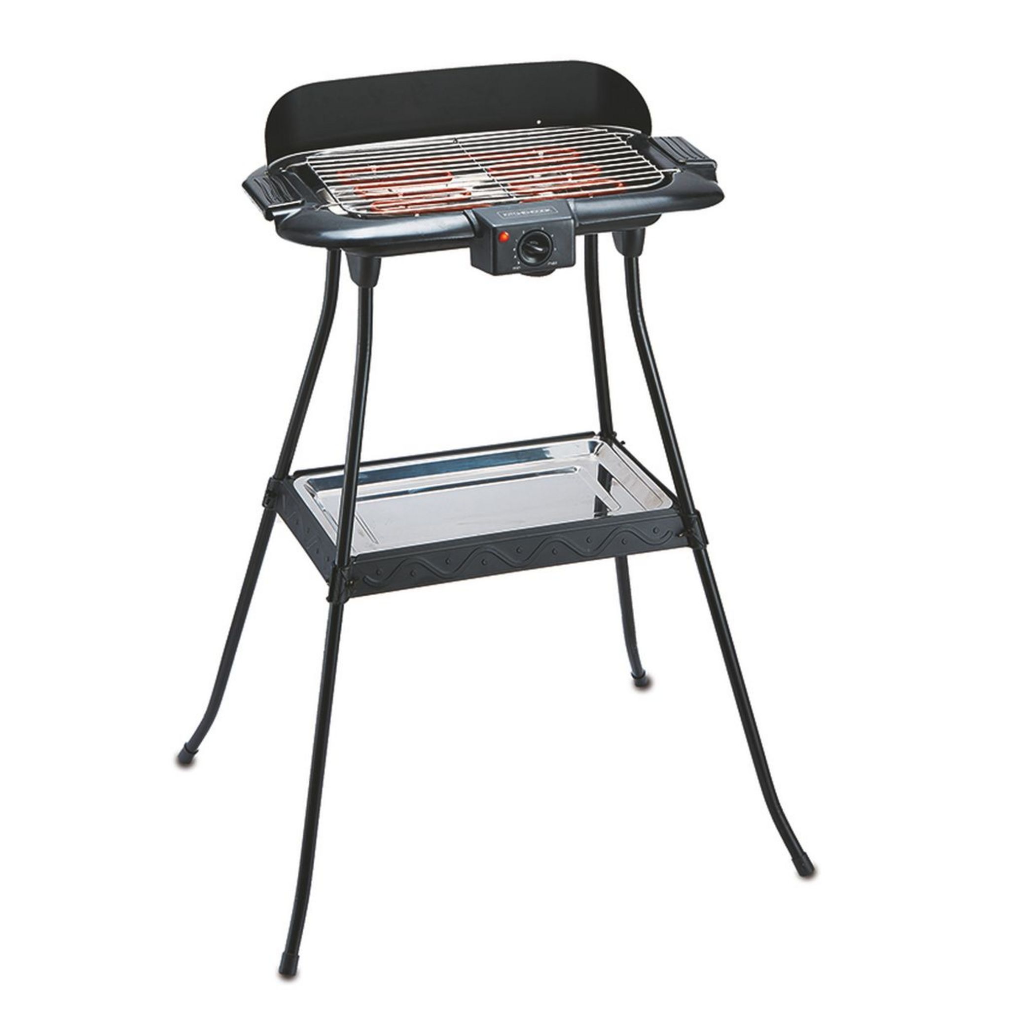 Voir la diapositive 5 : KITCHENCOOK Barbecue électrique XBBQ36 24M - Noir