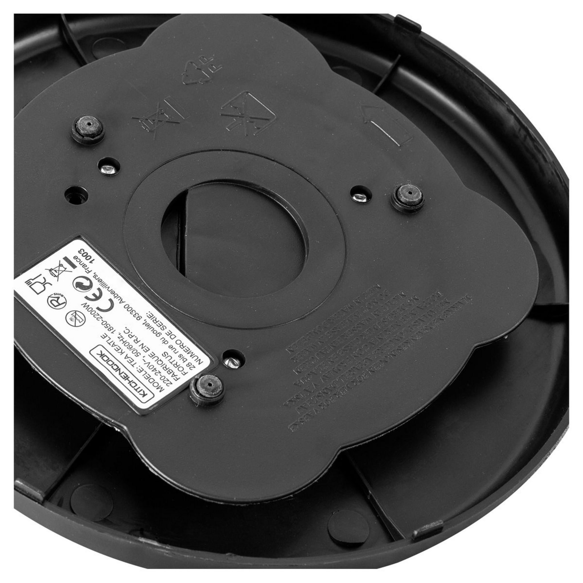 Voir la diapositive 8 : KITCHENCOOK Bouilloire électrique TEA KEATLE - Inox