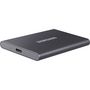 Voir la diapositive 5 : SAMSUNG Disque dur SSD Ext T7 1TO GR 3.2 - Gris