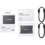 Voir la diapositive 2 : SAMSUNG Disque dur SSD Ext T7 1TO GR 3.2 - Gris