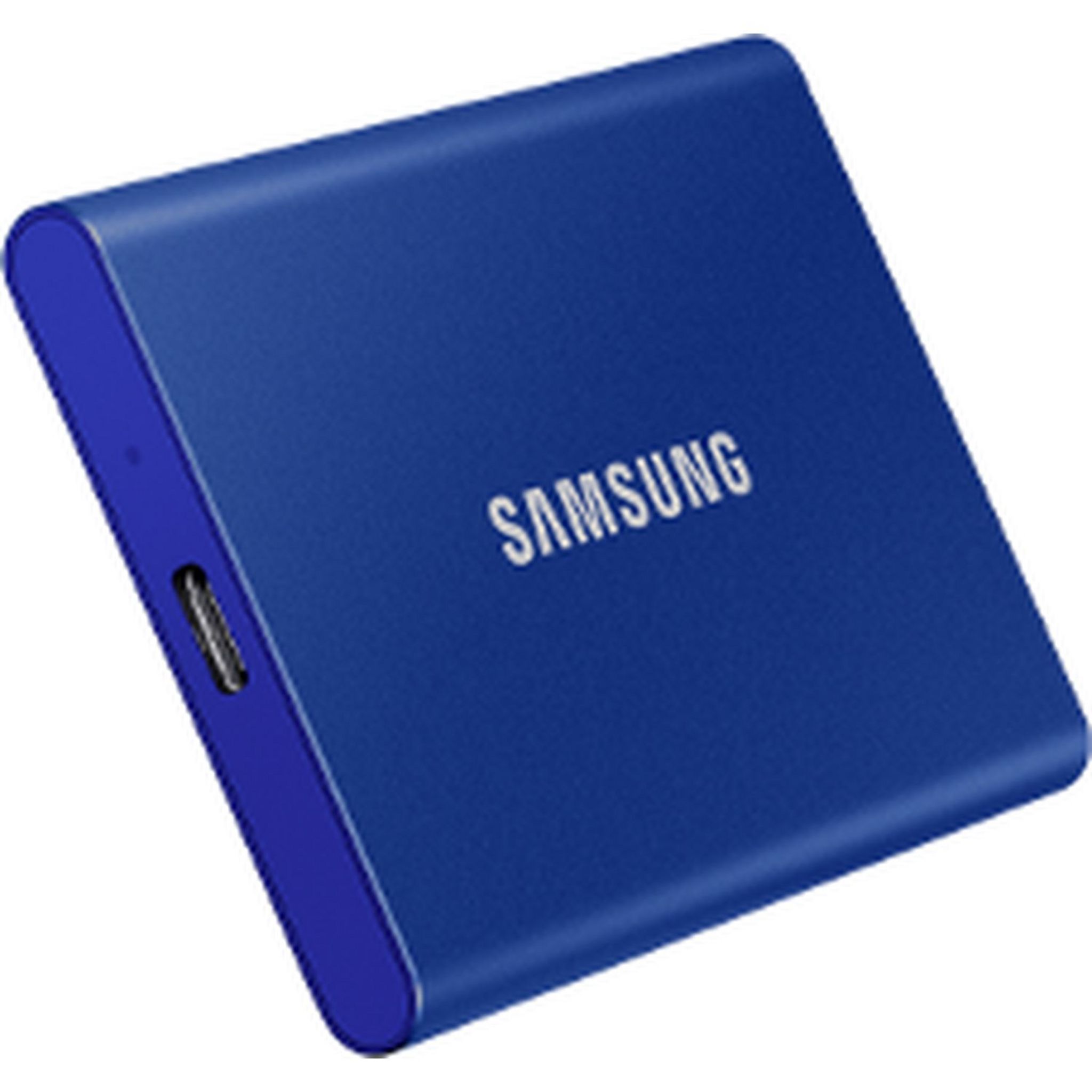 Voir la diapositive 3 : SAMSUNG Disque Dur SSD EXT T7 1TO BL 3.2 - Bleu
