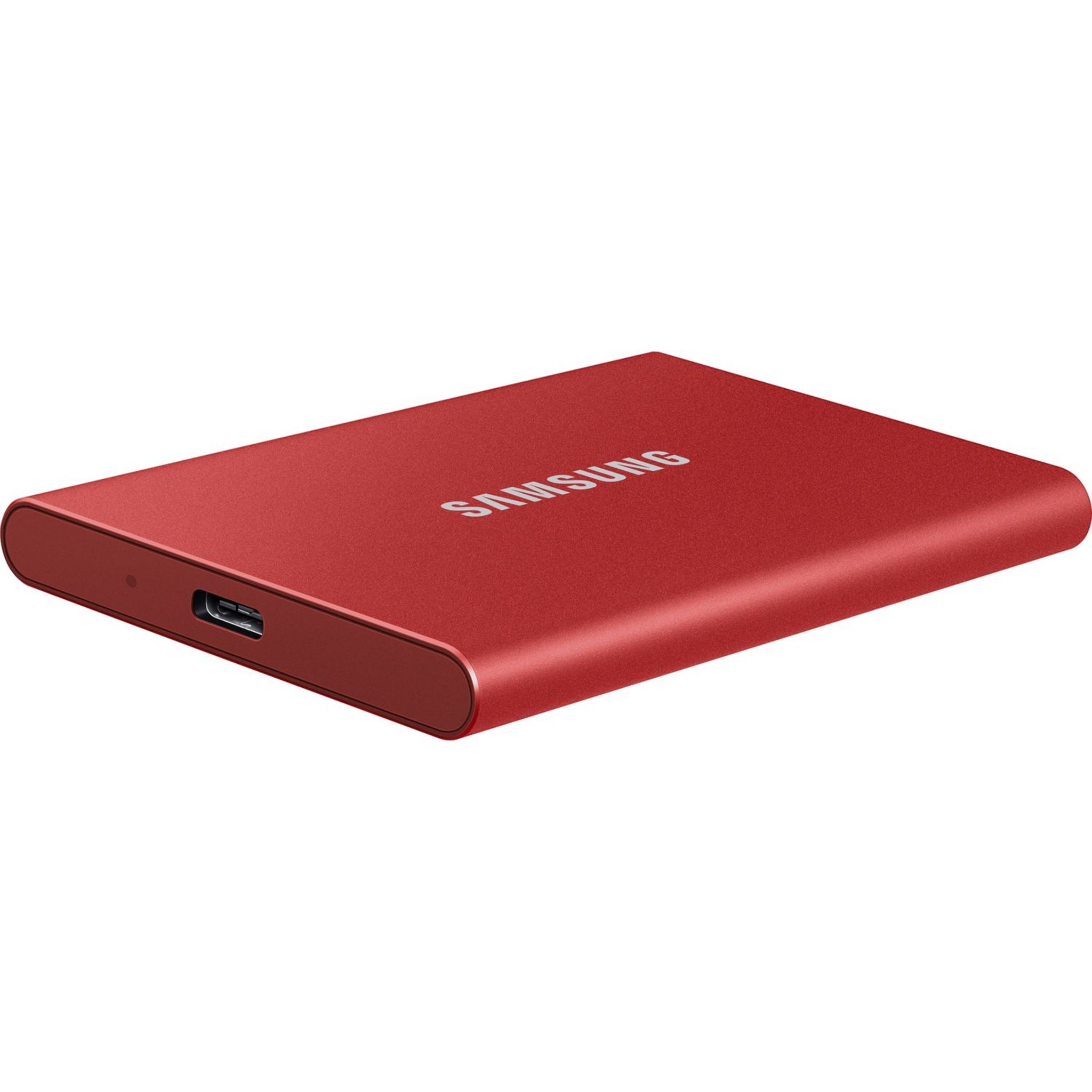 Voir la diapositive 6 : SAMSUNG Disque dur SSD EXT T7 500G RG 3.2 - Rouge