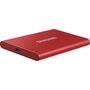 SAMSUNG Disque dur SSD EXT T7 500G RG 3.2 - Rouge
