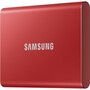 SAMSUNG Disque dur SSD EXT T7 500G RG 3.2 - Rouge