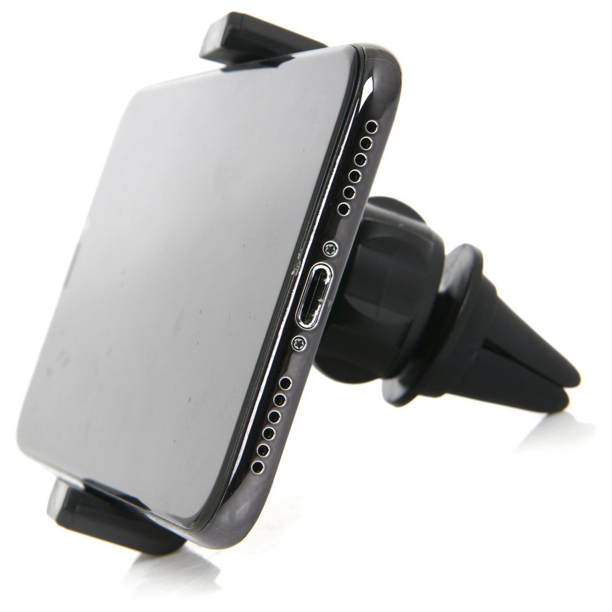 SELECLINE Support voiture grille aération - Noir