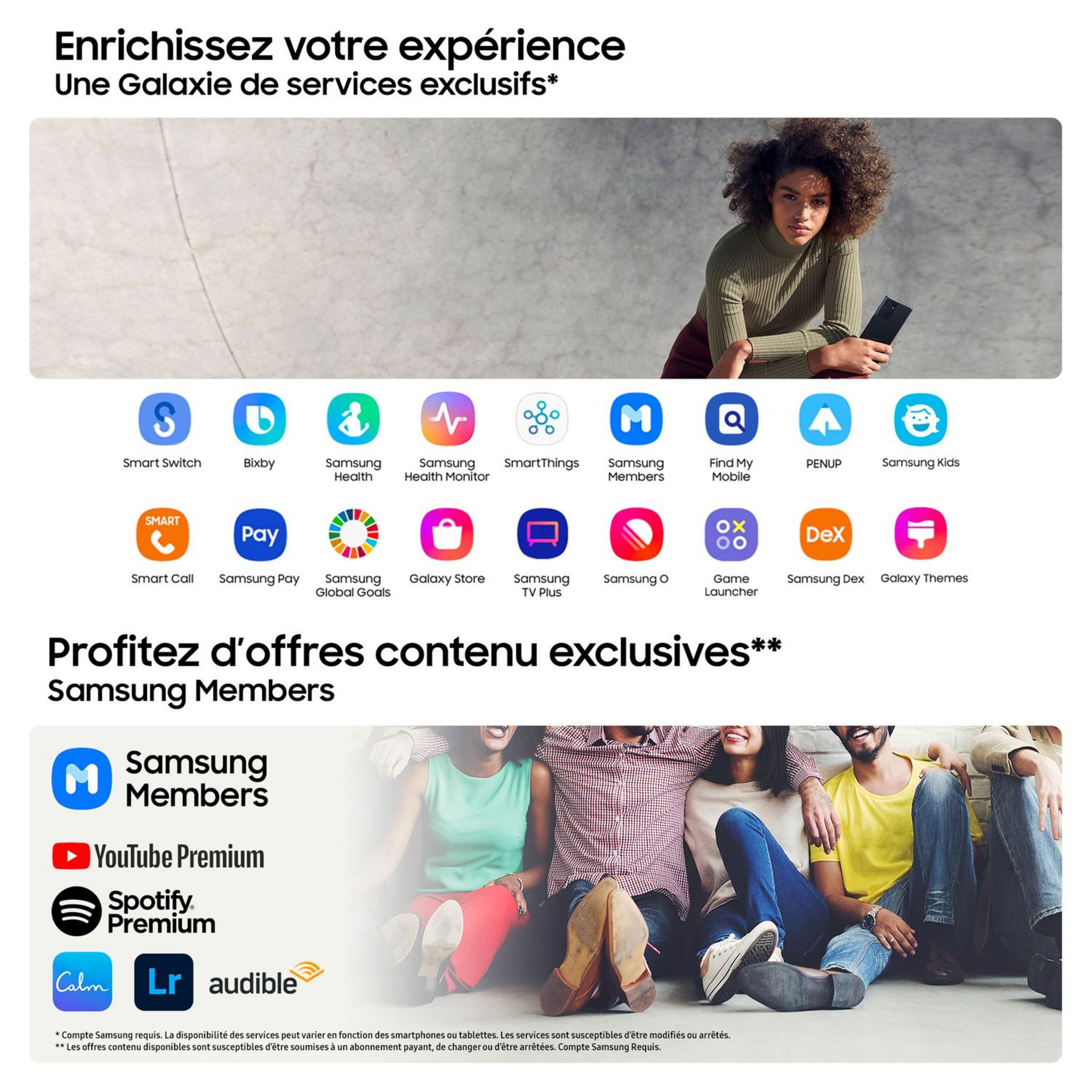 Voir la diapositive 2 : SAMSUNG Galaxy A13 64 GO - Blanc