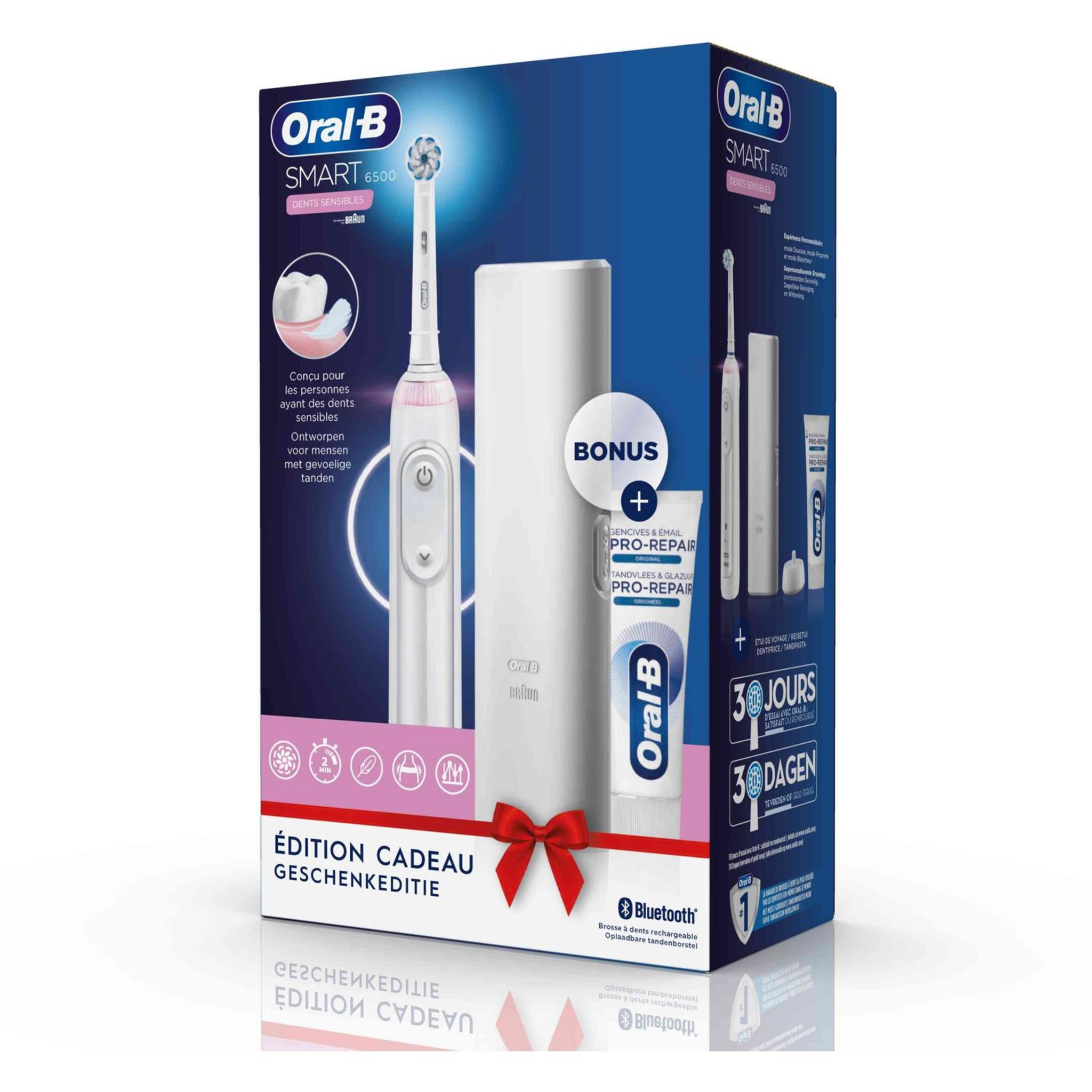Voir la diapositive 2 : ORAL-B Brosse à dent électrique 81769072 - Blanc
