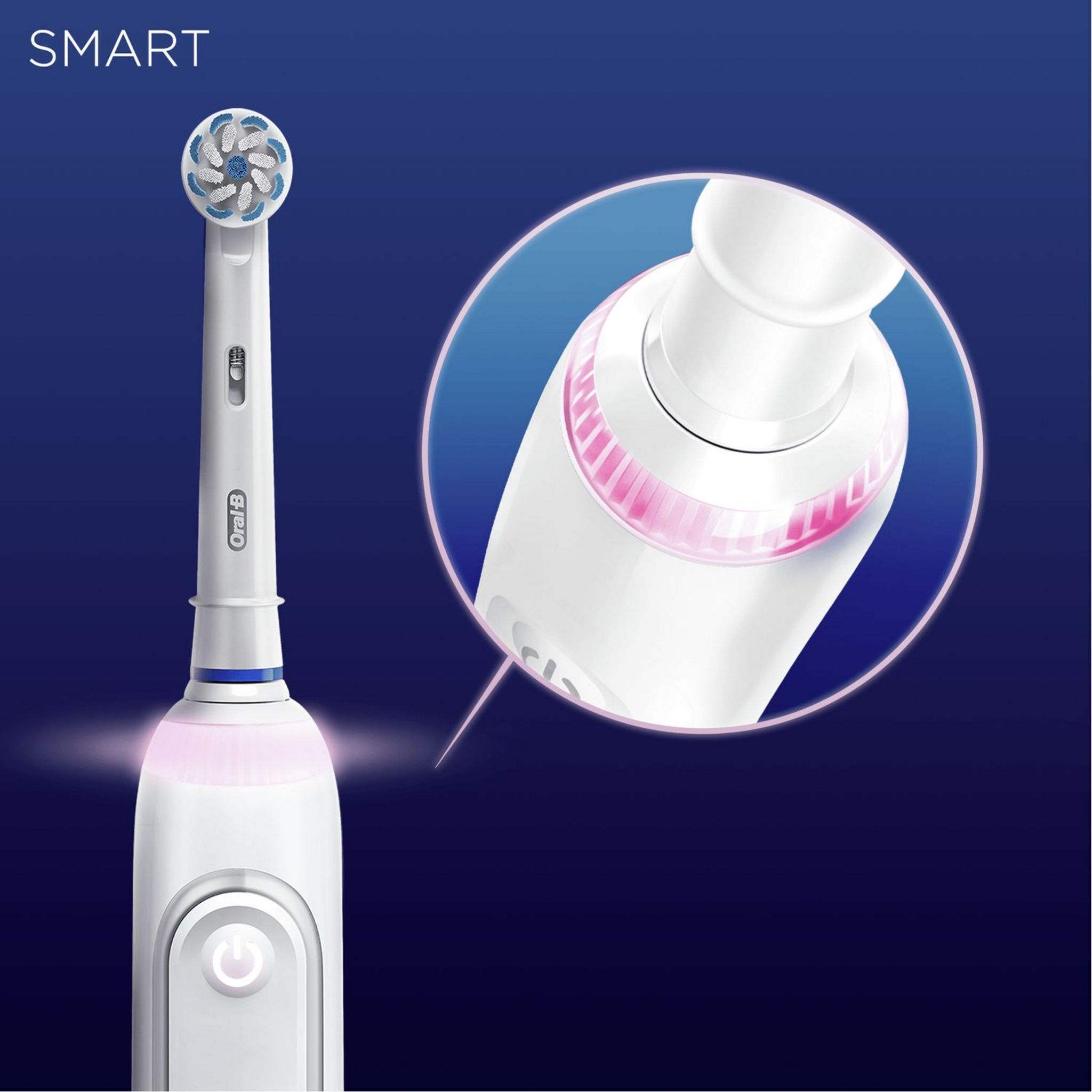 Voir la diapositive 4 : ORAL-B Brosse à dent électrique 81769072 - Blanc