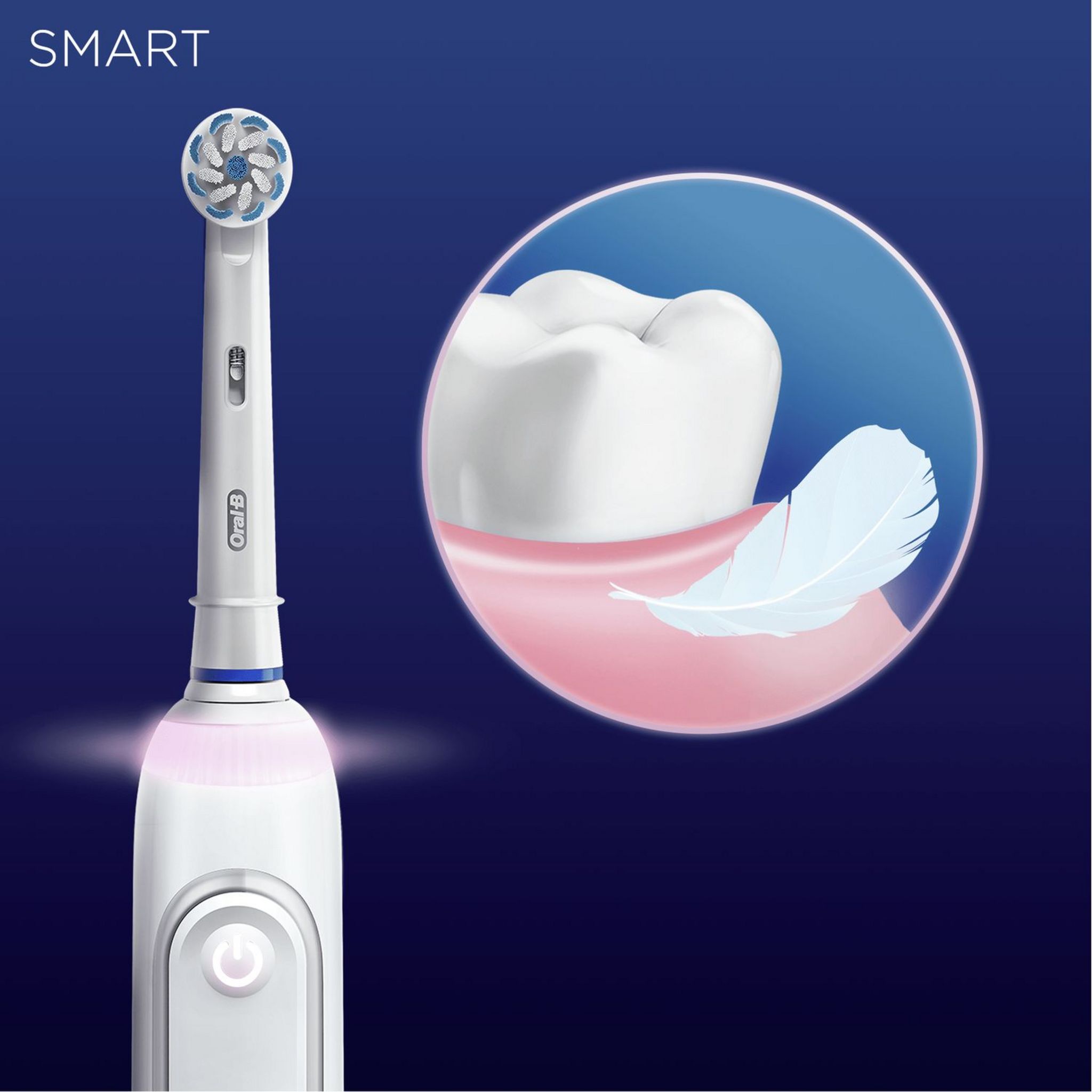 Voir la diapositive 5 : ORAL-B Brosse à dent électrique 81769072 - Blanc