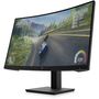 Voir la diapositive 4 : HP Ecran incurvé X27C - Noir