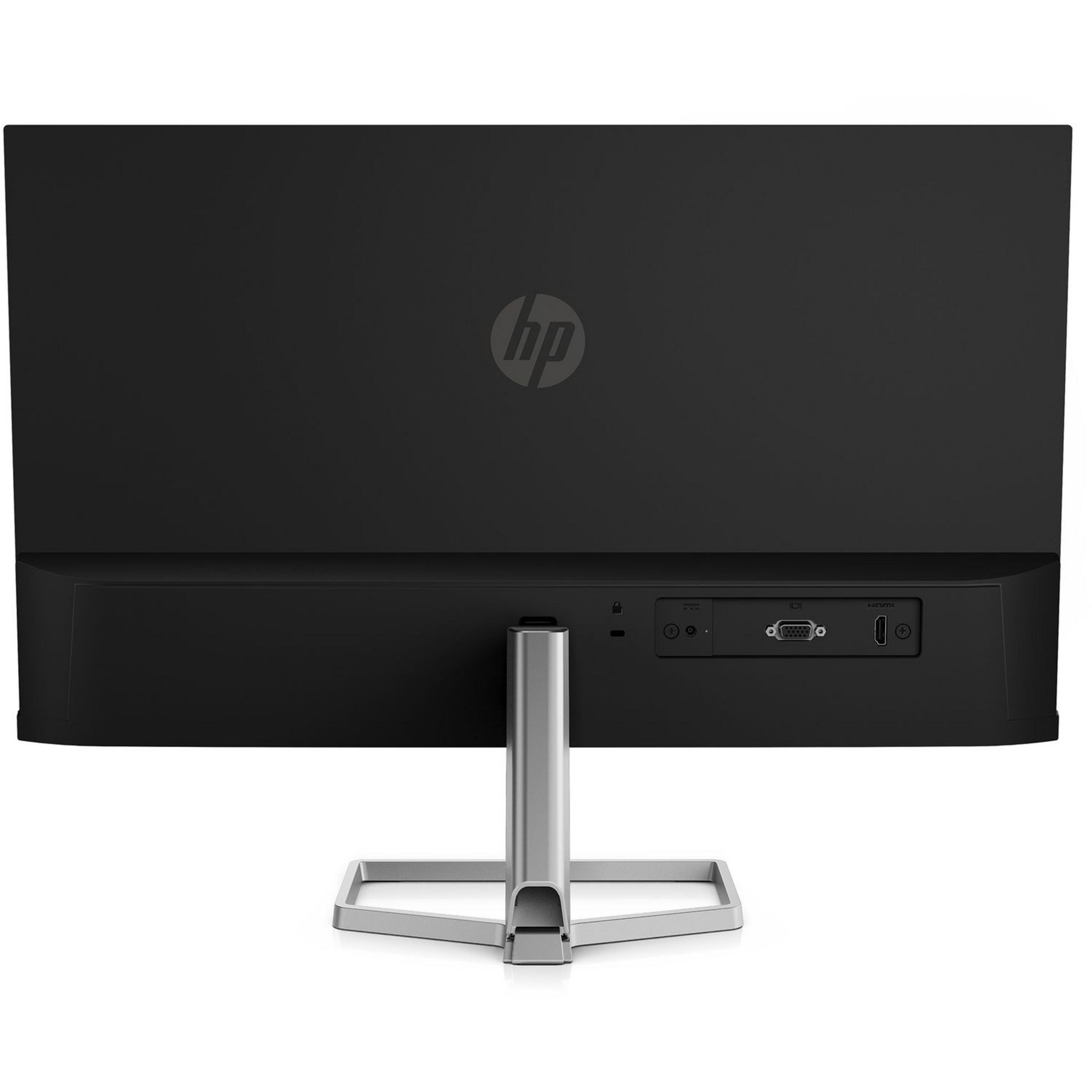 Voir la diapositive 2 : HP Ecran M24F - Noir et argent