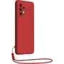 BIGBEN Coque et dragonne pour Apple iPhone 12/12 Pro - Rouge
