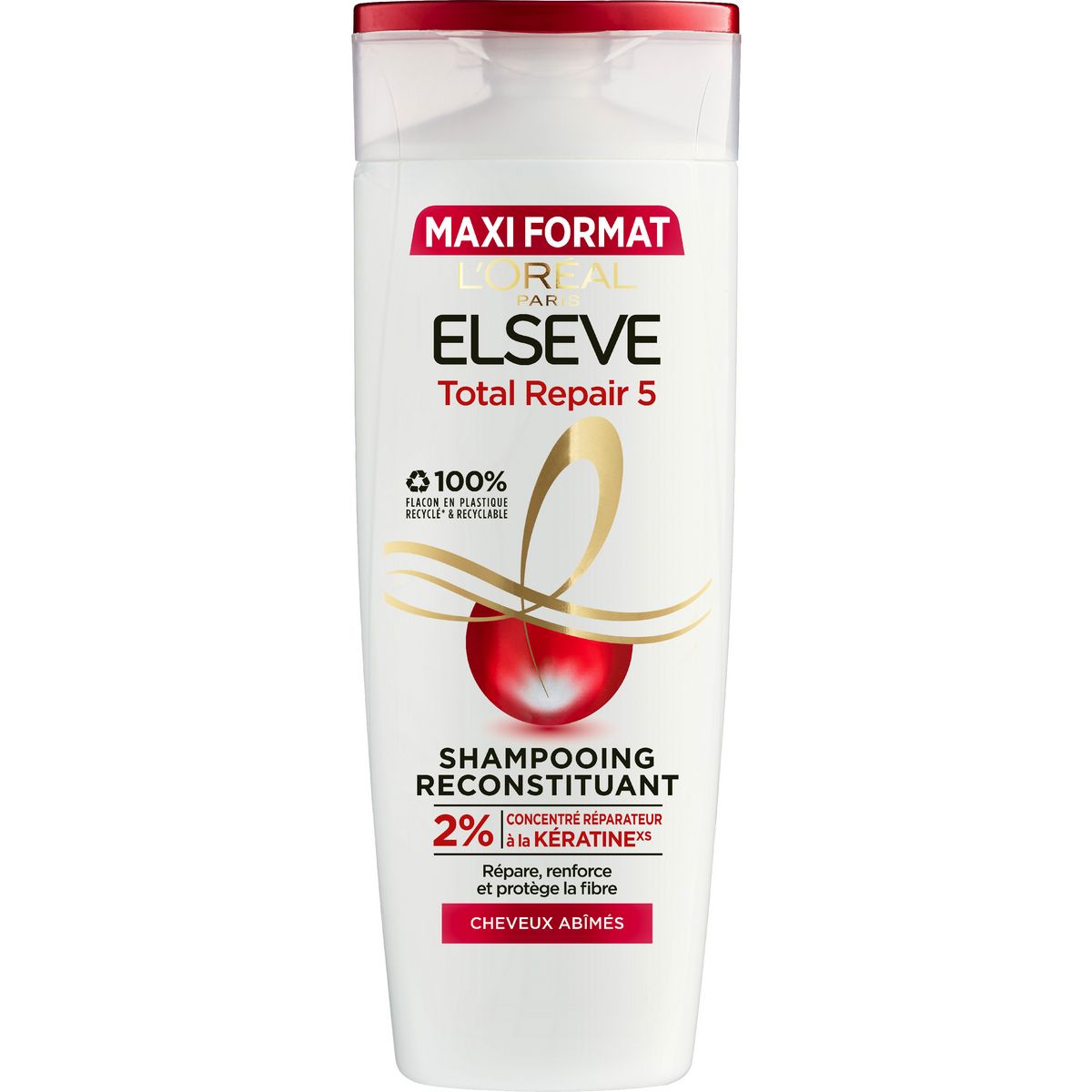 ELSEVE Total Repair 5 shampooing reconstituant cheveux abîmés 400ml
