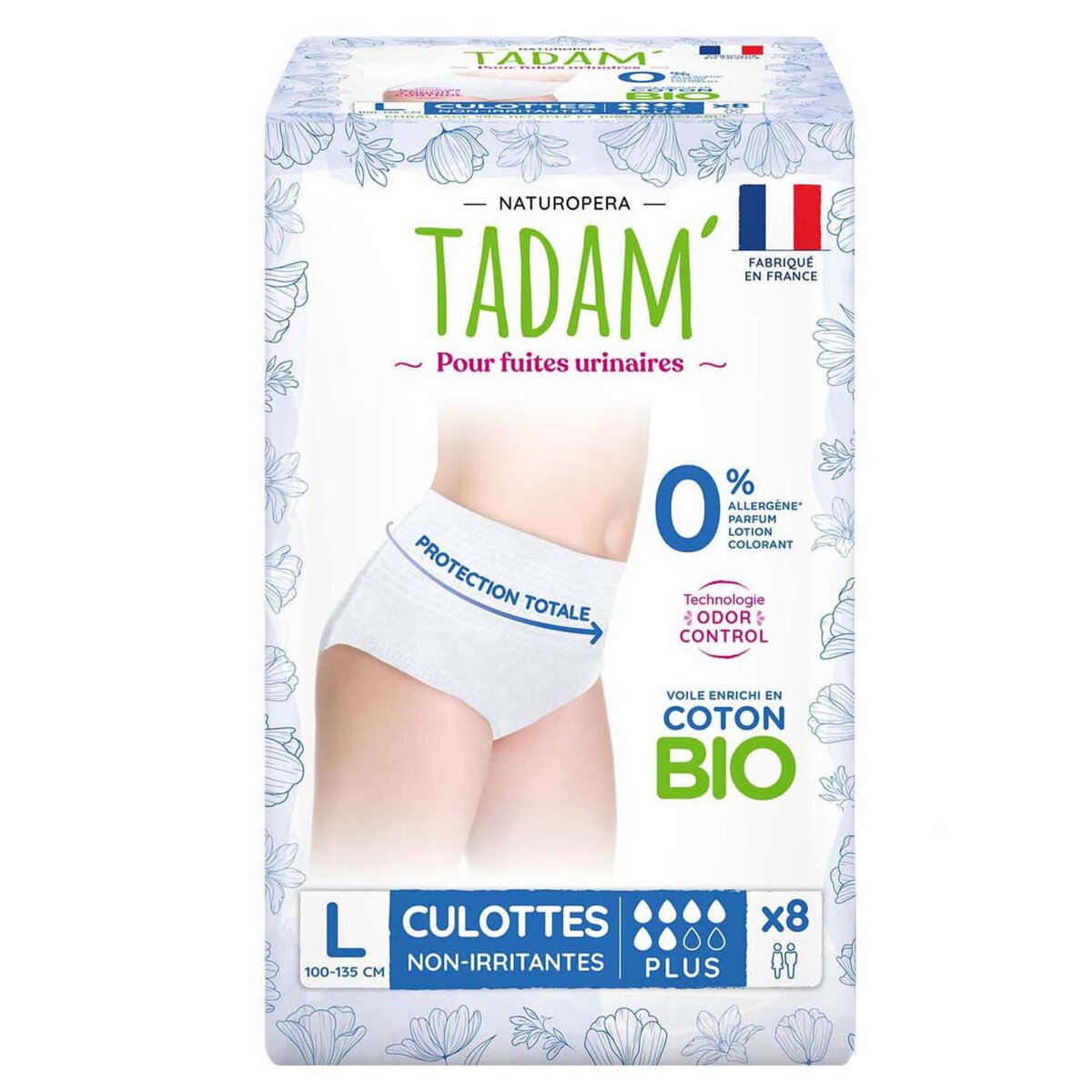ALWAYS Discreet culottes incontinence normal taille L 10 culottes pas cher  