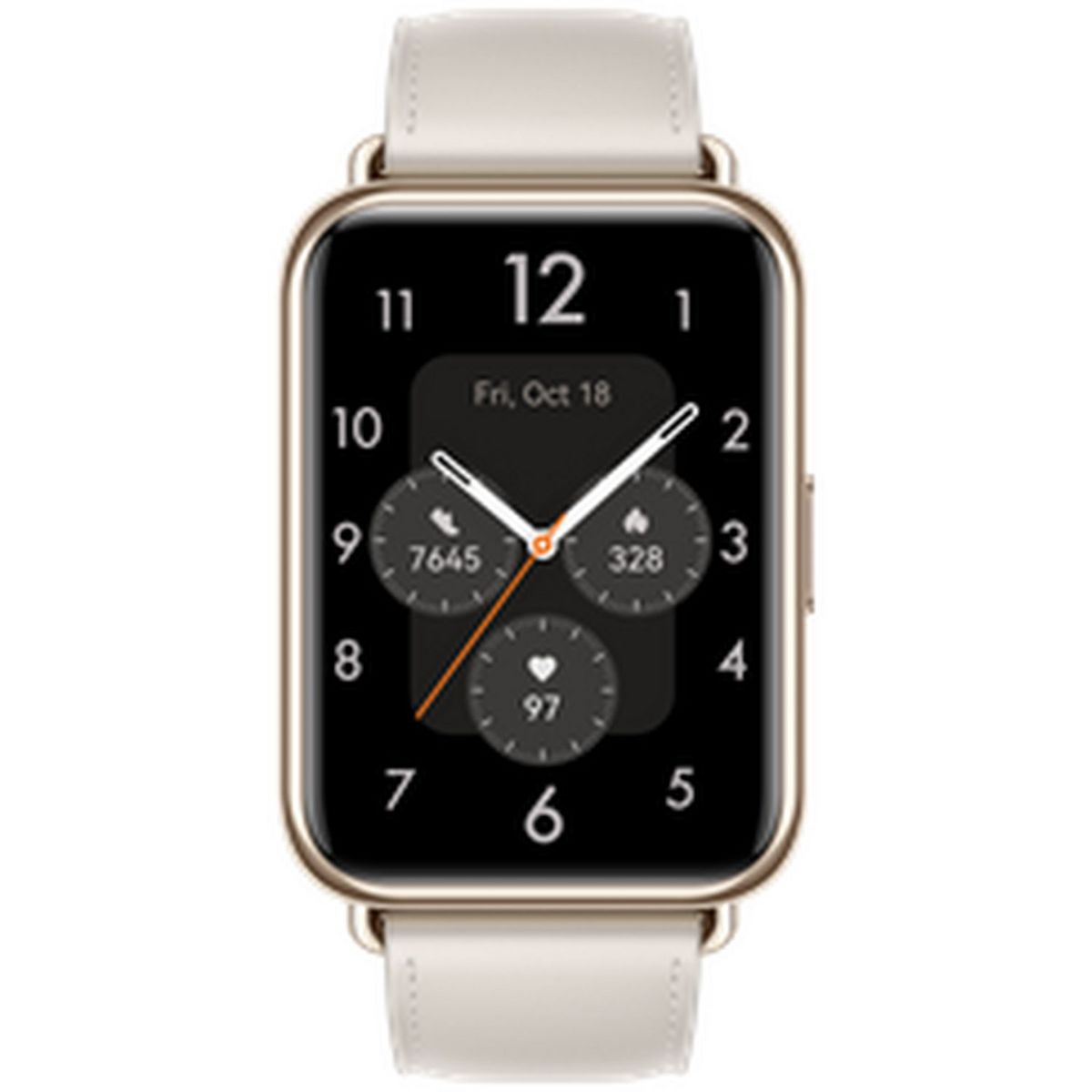 HUAWEI Montre connectée Watch Fit 2 Classic - Blanc