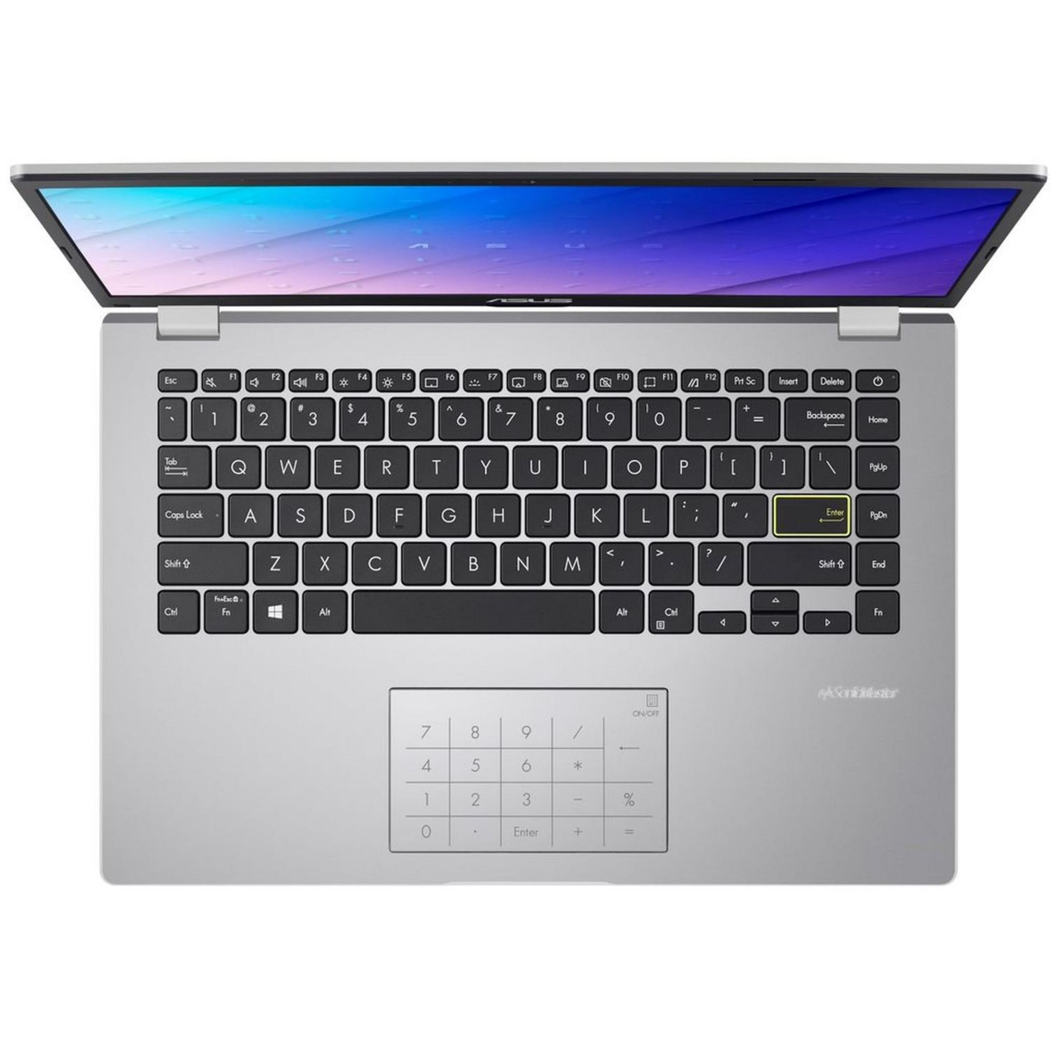 Voir la diapositive 7 : ASUS Ordinateur portable E410MA BV2224WS - Blanc