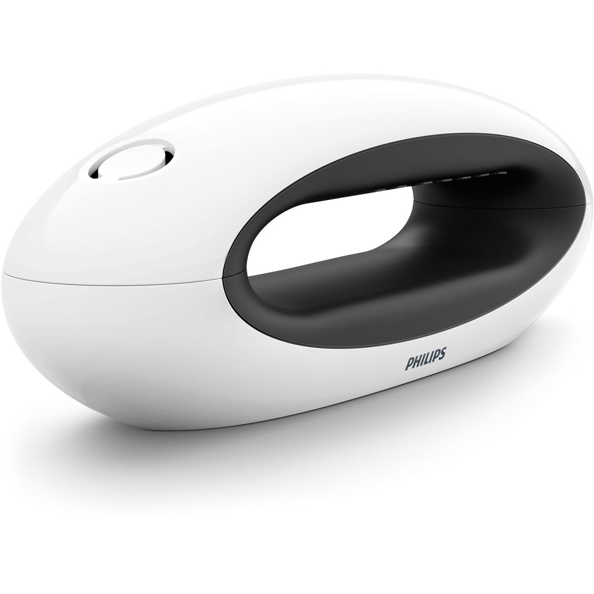 PHILIPS Téléphone Fixe - Design Mira - Blanc