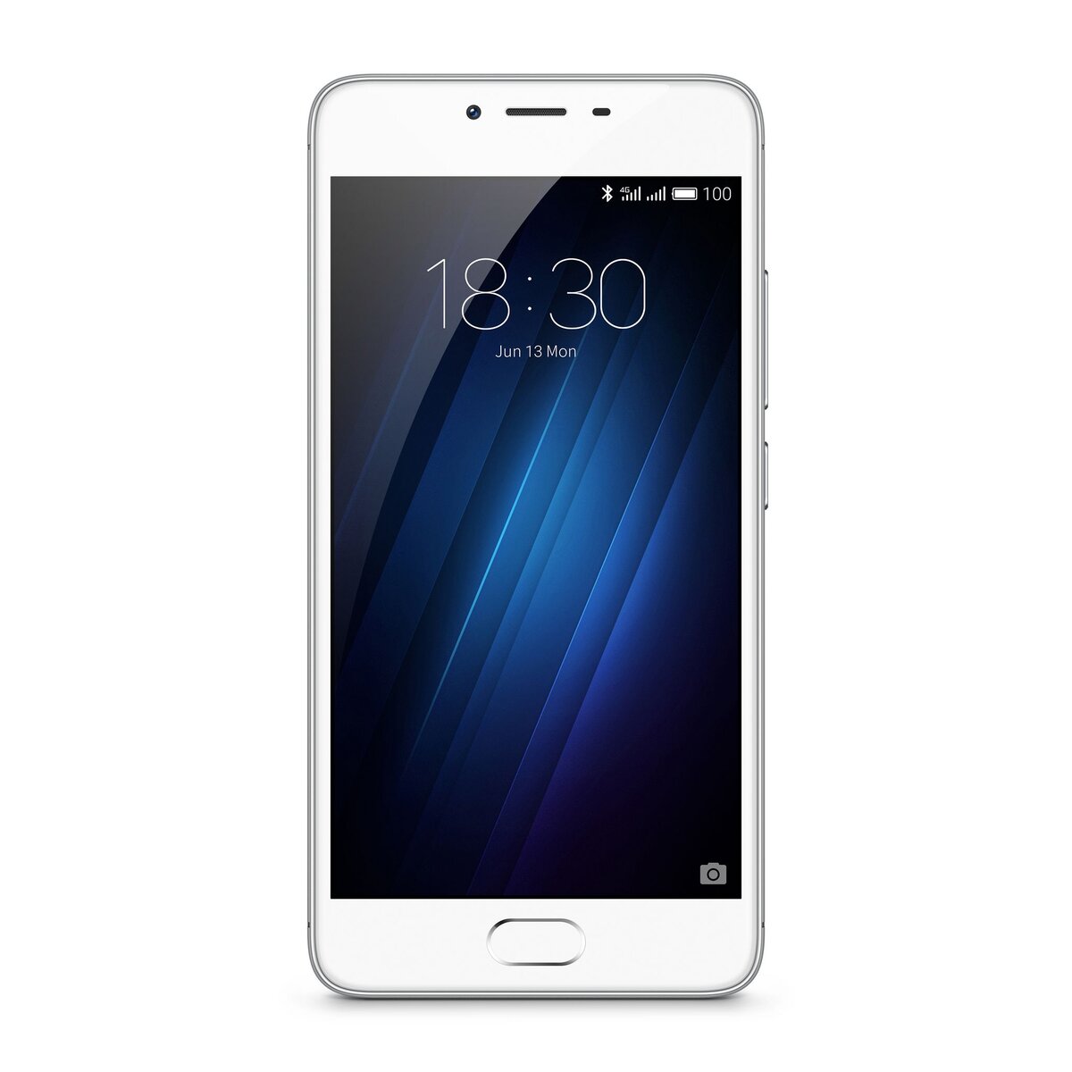 MEIZU Smartphone - M3S - Blanc et argent - Double sim