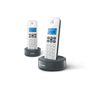 Voir la diapositive 1 : PHILIPS Téléphone Fixe - D1312WG/FR - Gris