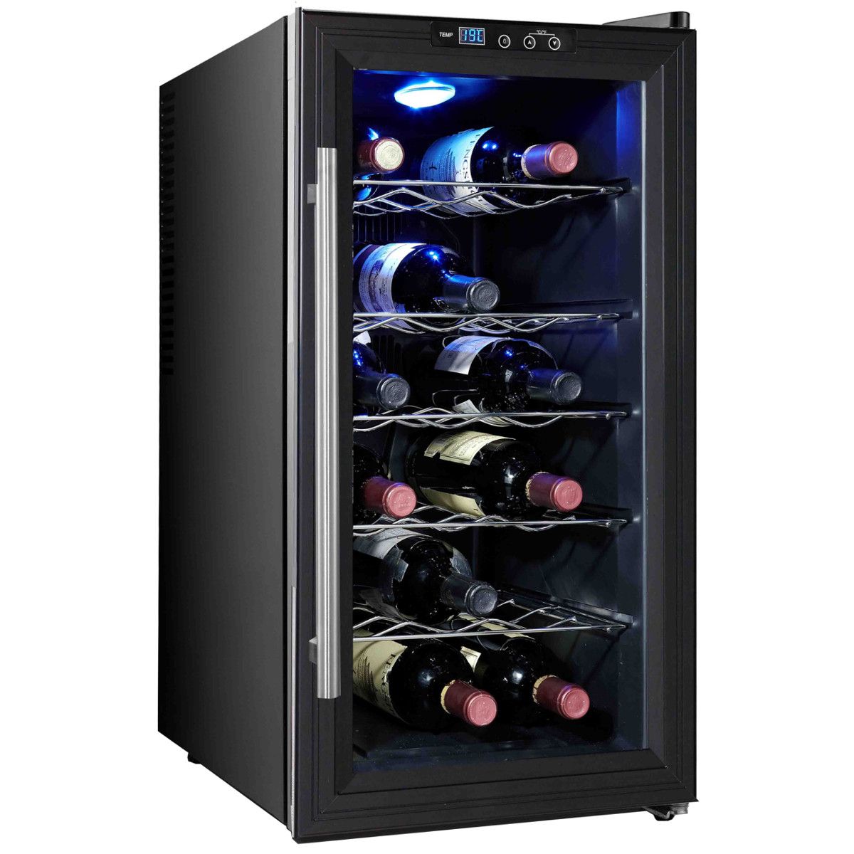 CAVISS Cave de service SP118CFE, 18 Bouteilles, 39 dB, Porte Vitrée