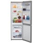 BEKO Réfrigérateur combiné RCSA365K20S, 346 L, Froid Statique