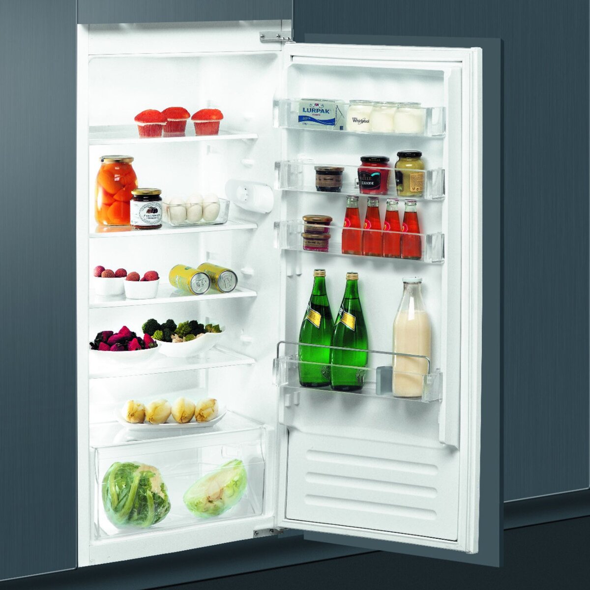 WHIRLPOOL Réfrigérateur armoire ARG750/A+, 122 L, Froid Statique