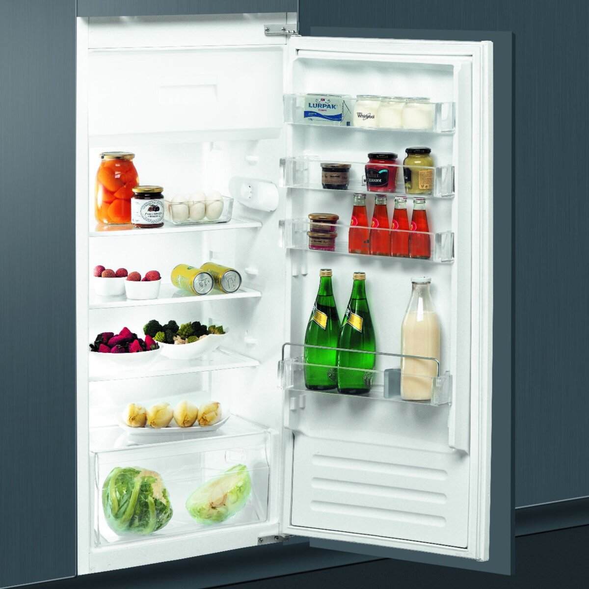 WHIRLPOOL Réfrigérateur armoire ARG760/A+, 217 L, Froid Statique