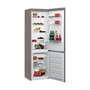 WHIRLPOOL Réfrigérateur combiné BSNF8102 OX, 319 L, Froid Ventilé