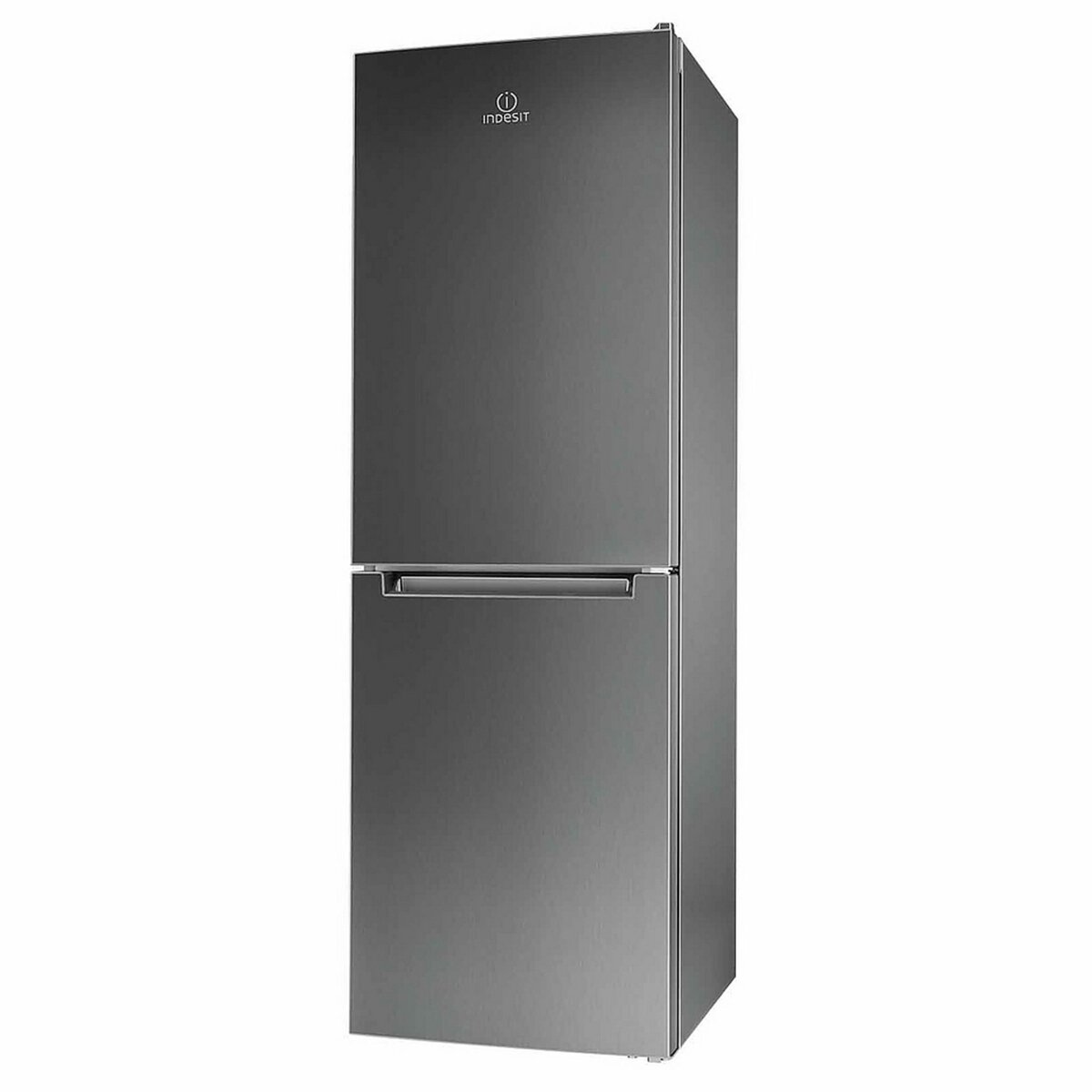 INDESIT Réfrigérateur combiné LI80FF2X, 305 L, Froid Brassé