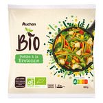 AUCHAN BIO Poêlée de légumes à la bretonne 600g