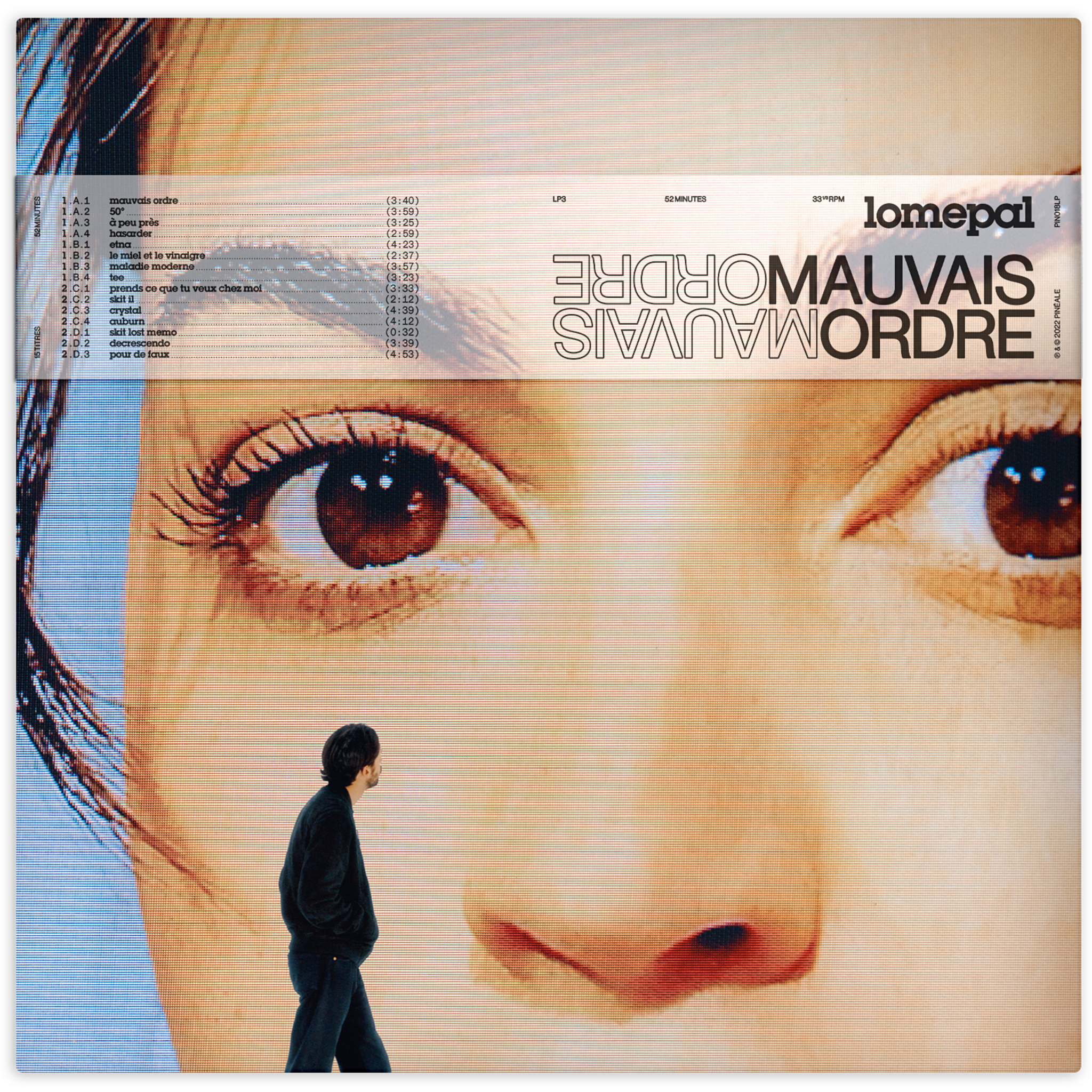 Voir la diapositive 2 : Lomepal - Mauvais Ordre VINYLE