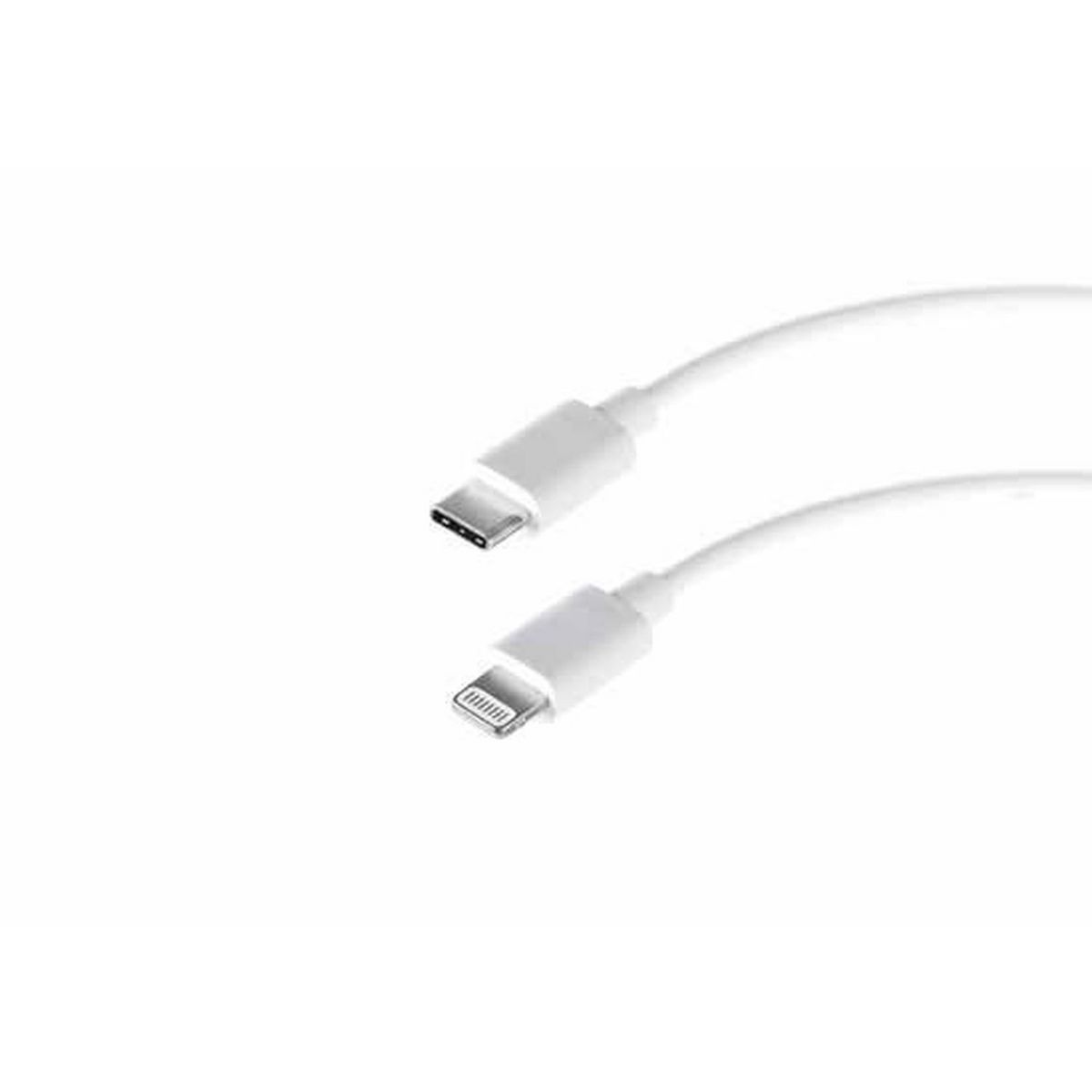 QILIVE Câble de charge USB C vers Lightning - Blanc