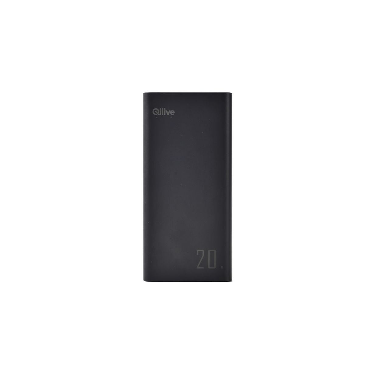 QILIVE Batterie de secours 20 000 mAh Charge rapide - Noir