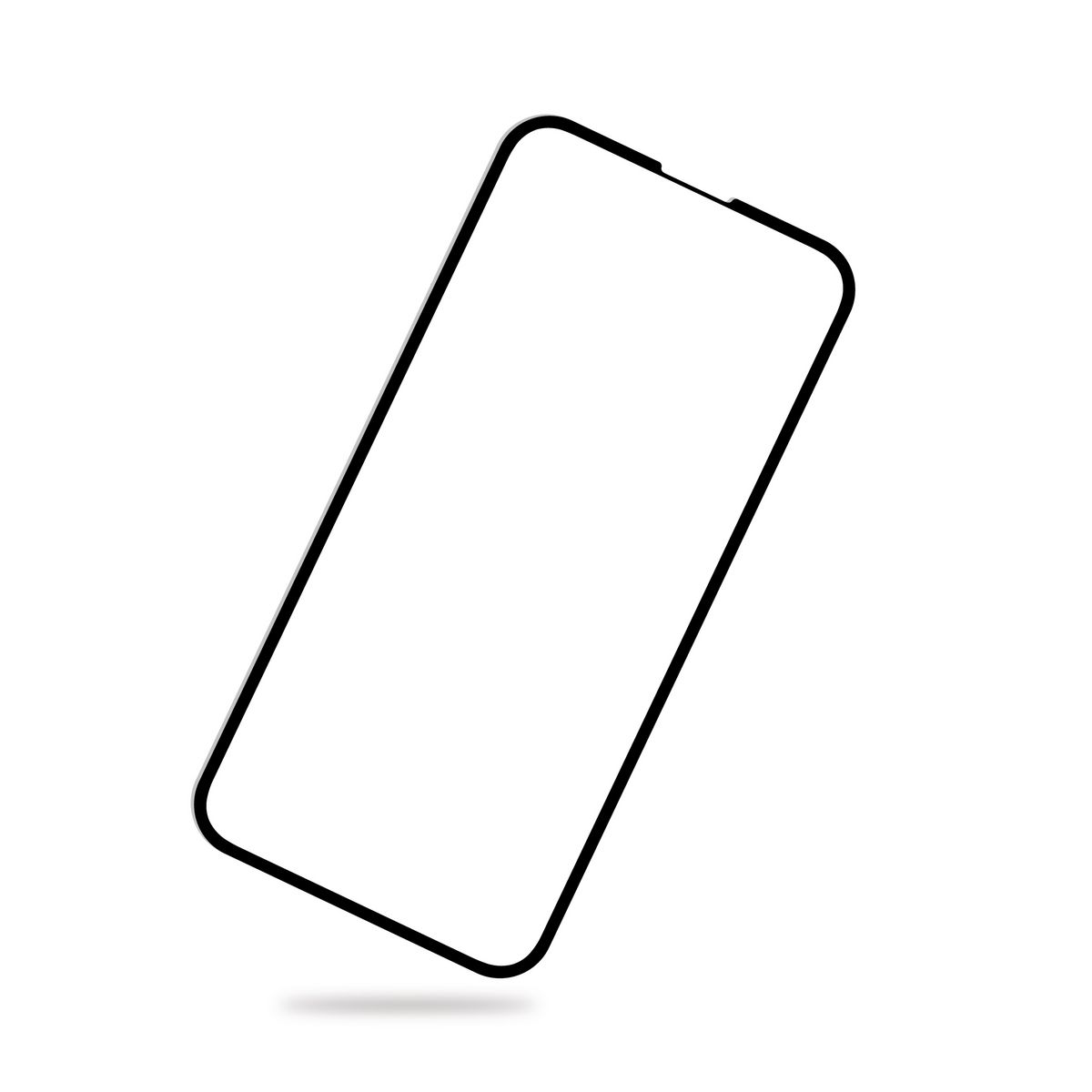 QILIVE Verre trempé Skilscreen pour iPhone 14 Pro