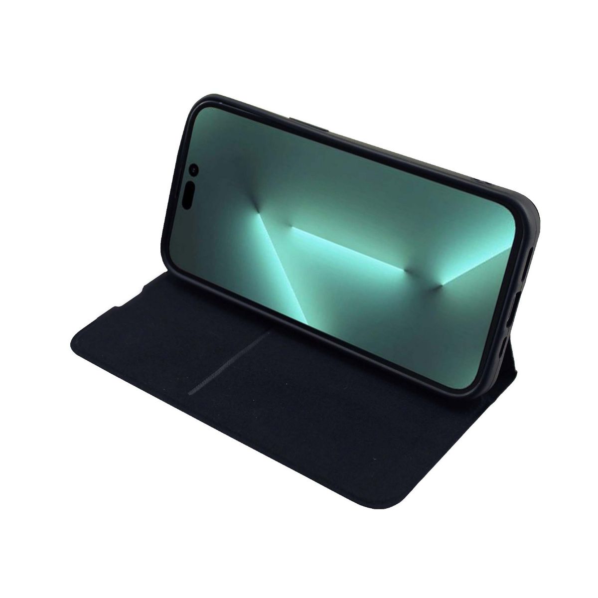 QILIVE Étui folio pour iPhone 14 Pro Max - Noir