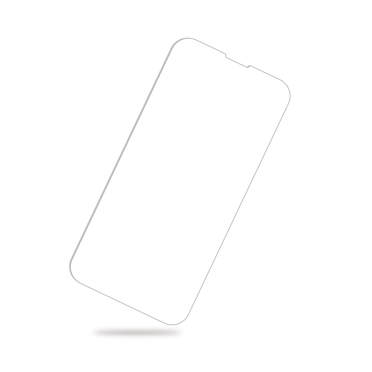 QILIVE Verre trempé pour iPhone 13 Max/14 Max