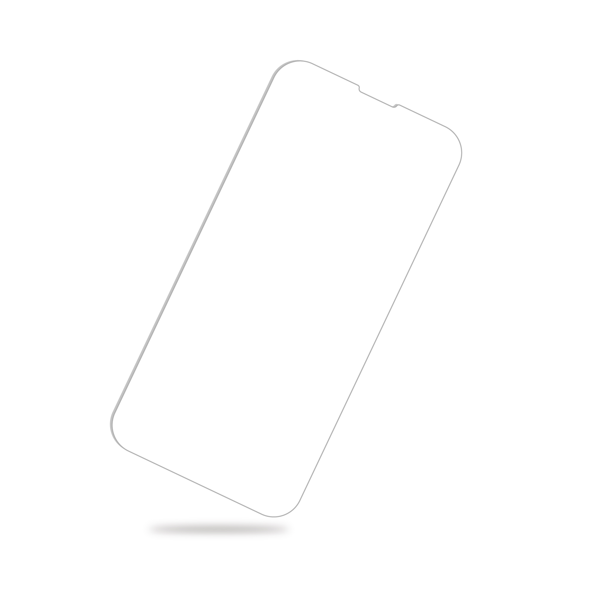 Voir la diapositive 2 : QILIVE Verre trempé pour iPhone 13/13Pro/14