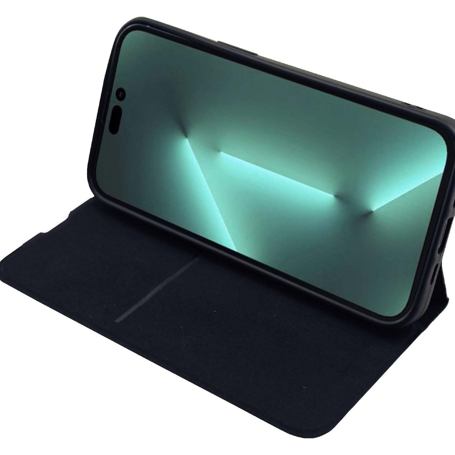 Voir la diapositive 4 : QILIVE Étui folio pour iPhone 14 Pro - Noir