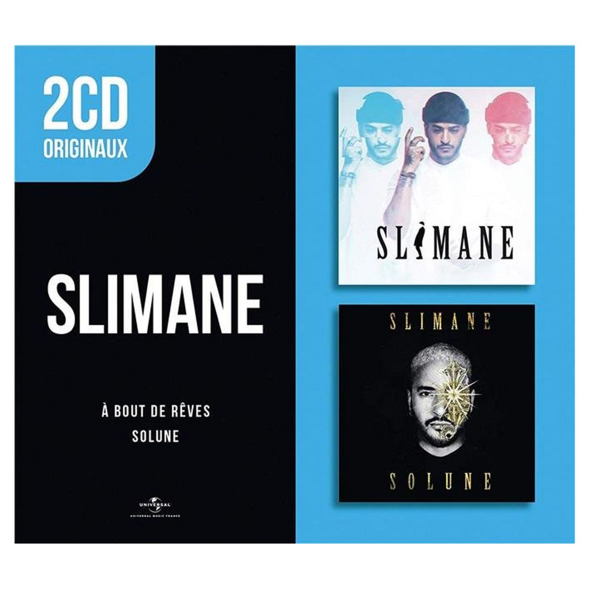 Slimane - A Bout De Rêves / Solune CD Pas Cher - Auchan.fr