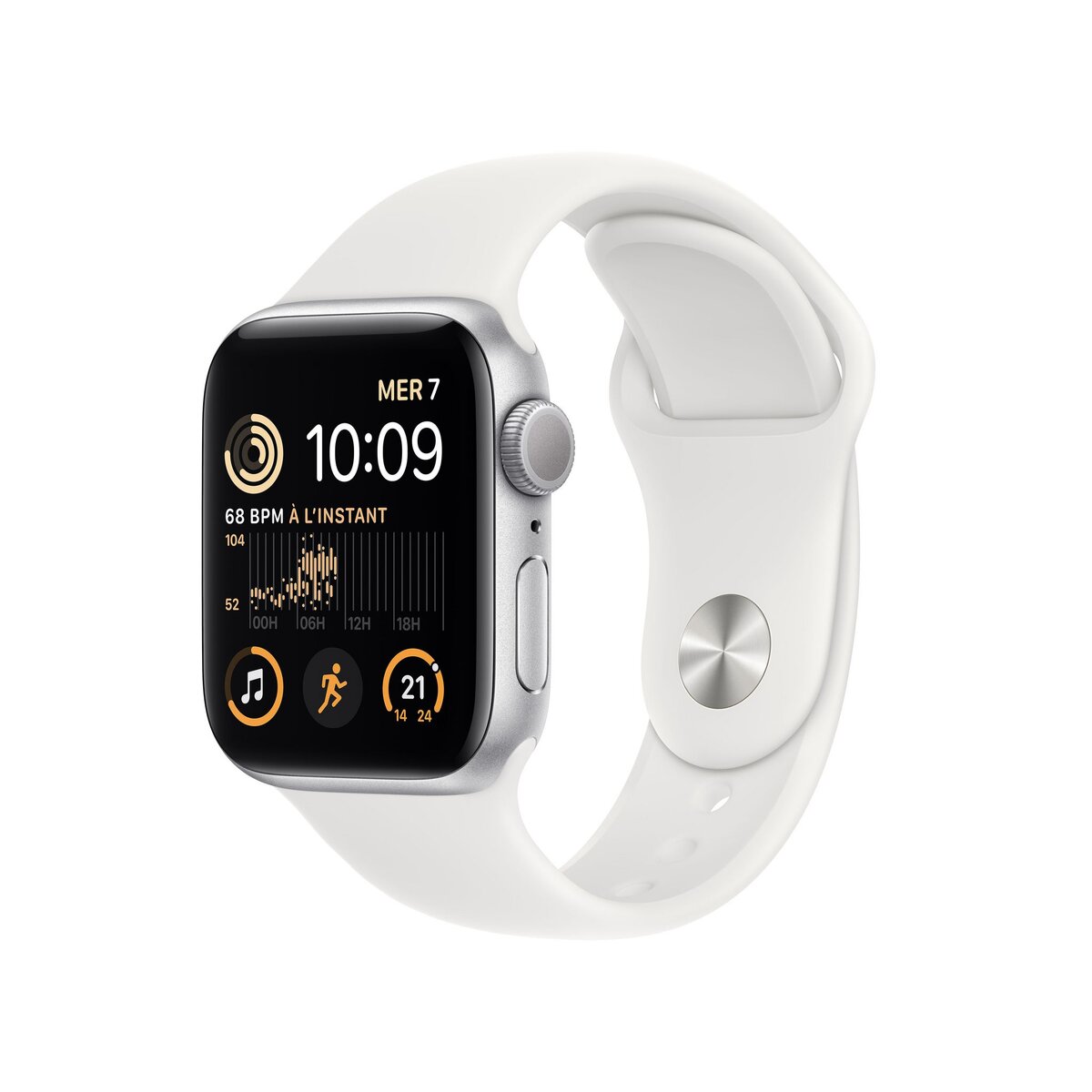 APPLE Watch SE 40mm Argent pas cher Auchan