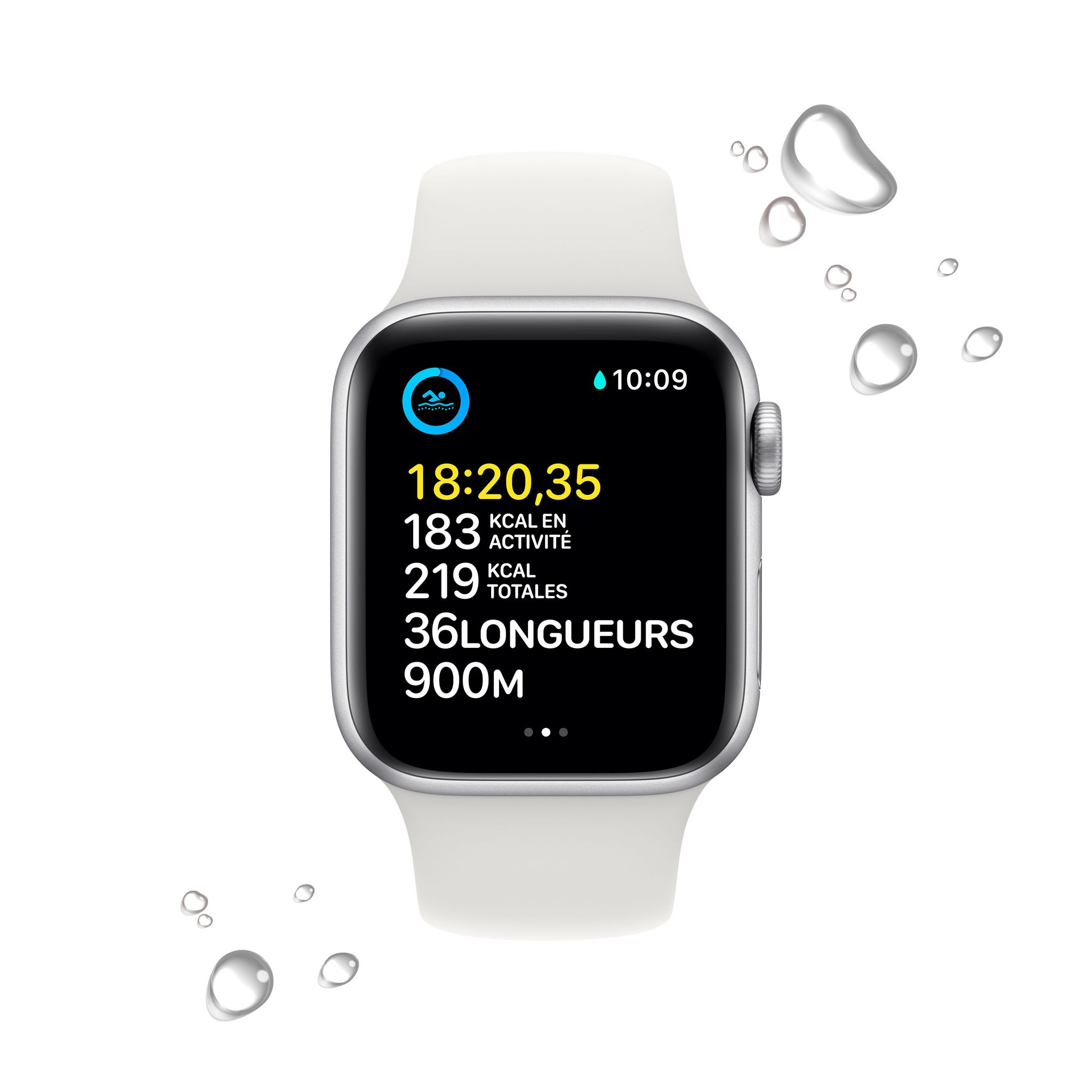 Voir la diapositive 6 : APPLE Watch SE 40mm - Argent