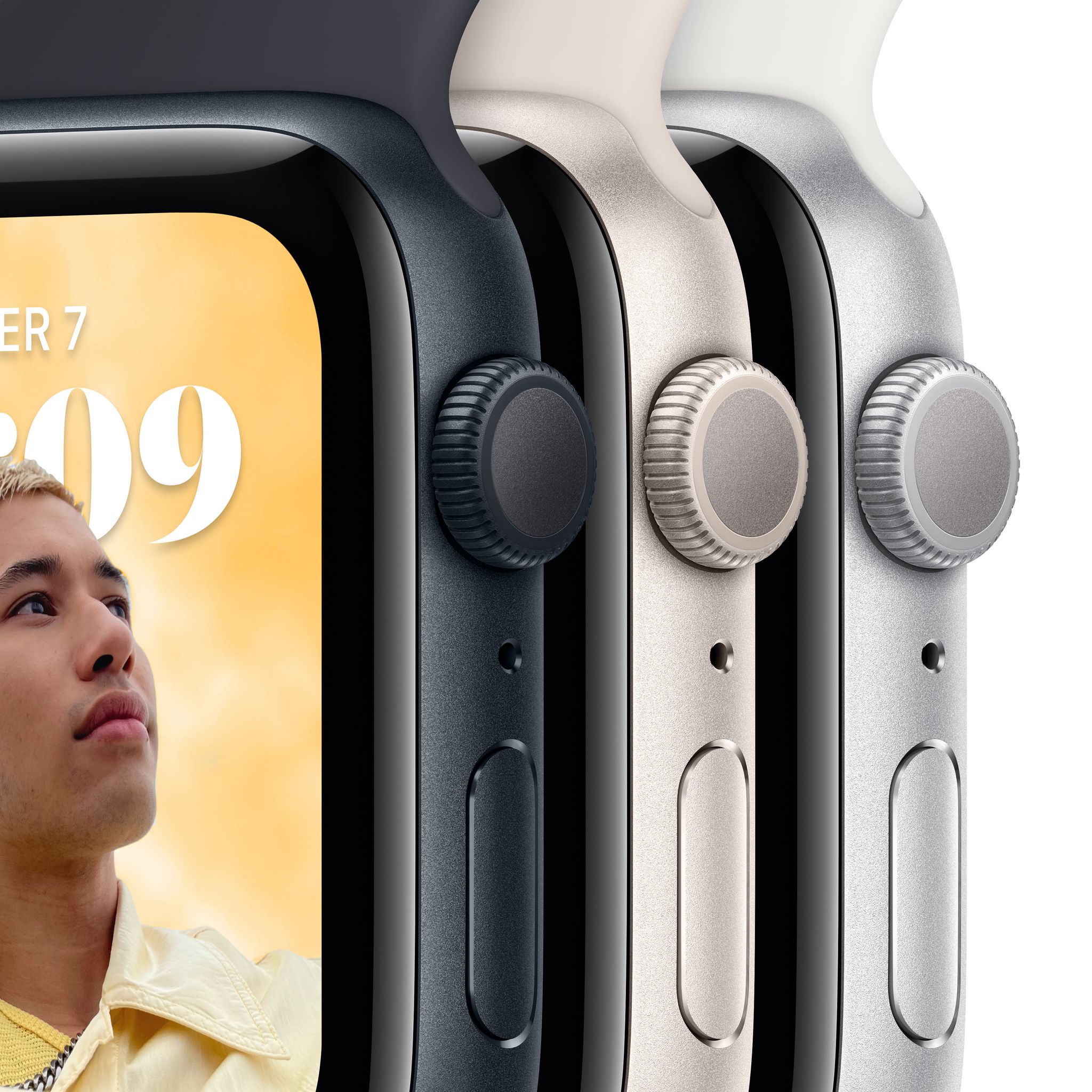 Voir la diapositive 7 : APPLE Watch SE 44mm - Lumière Stellaire