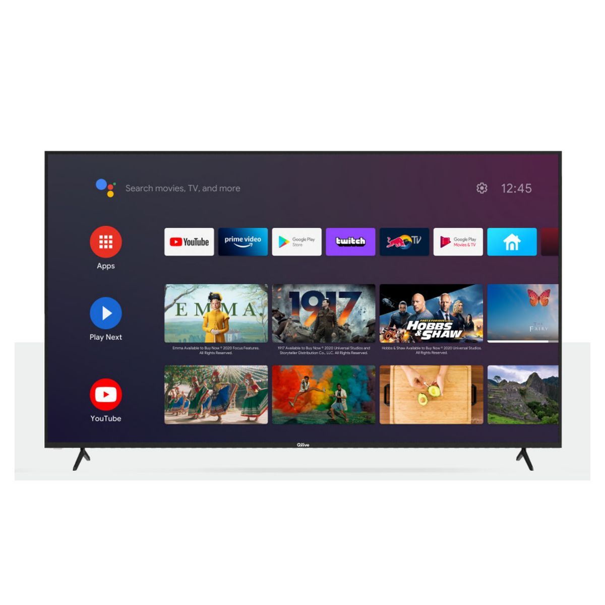 QILIVE Q85UA231B TV D-LED UHD 215 cm Android TV