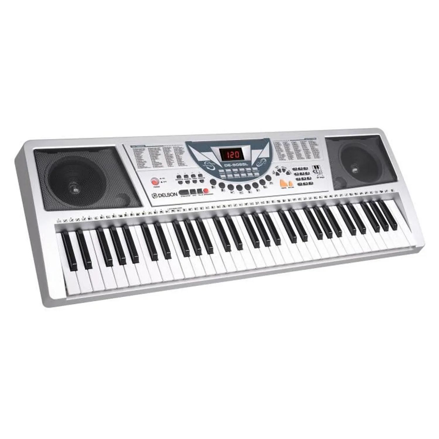 Voir la diapositive 3 : DELSON Clavier DE 908 - Silver
