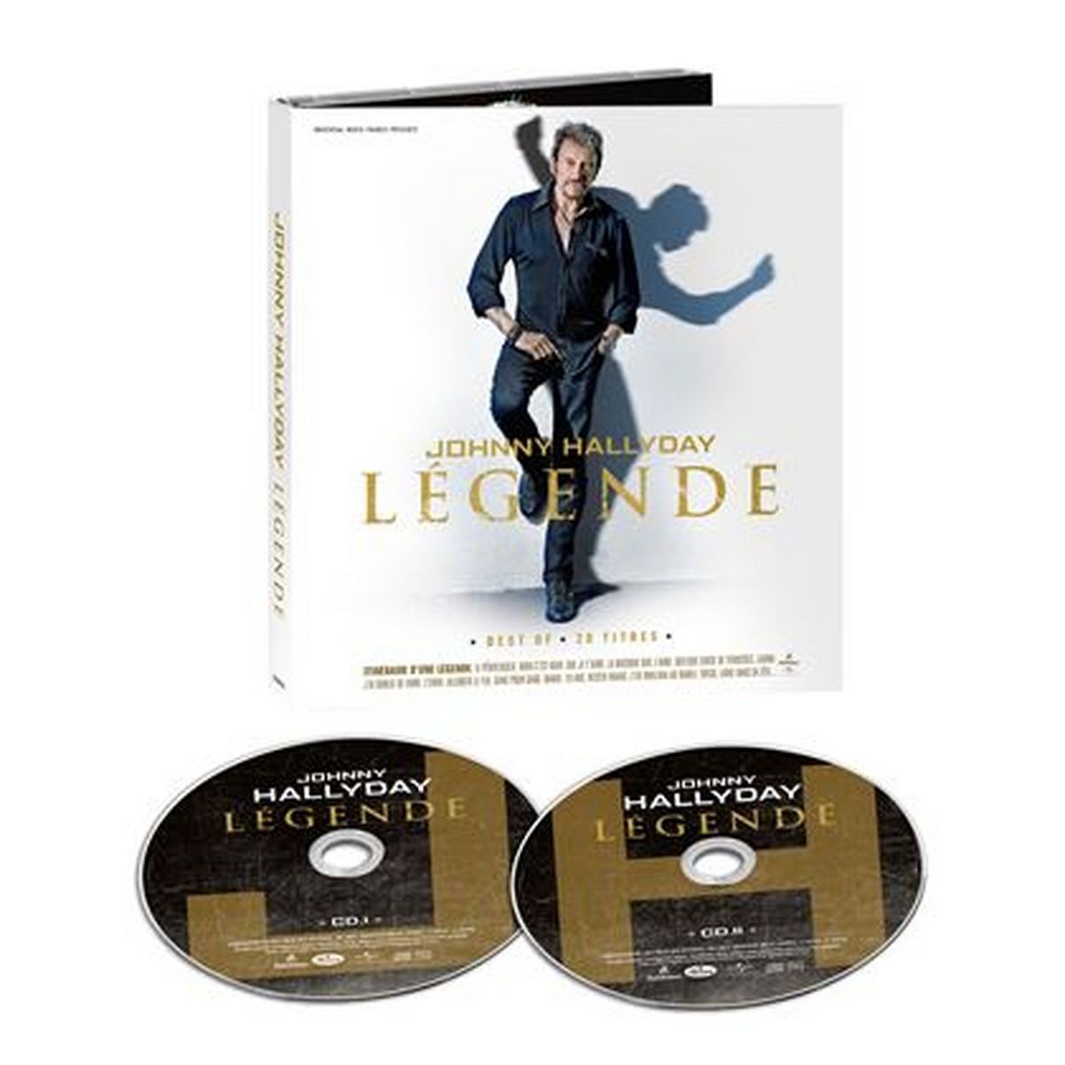 Johnny Hallyday - J.Hallyday Légende Best of 20 titres CD