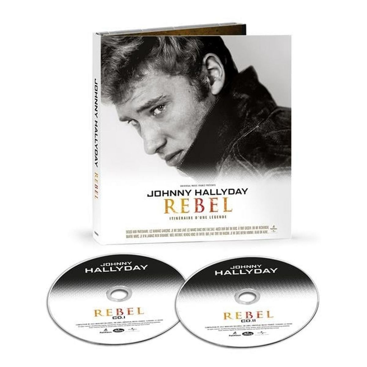 Johnny Hallyday - Rebel CD