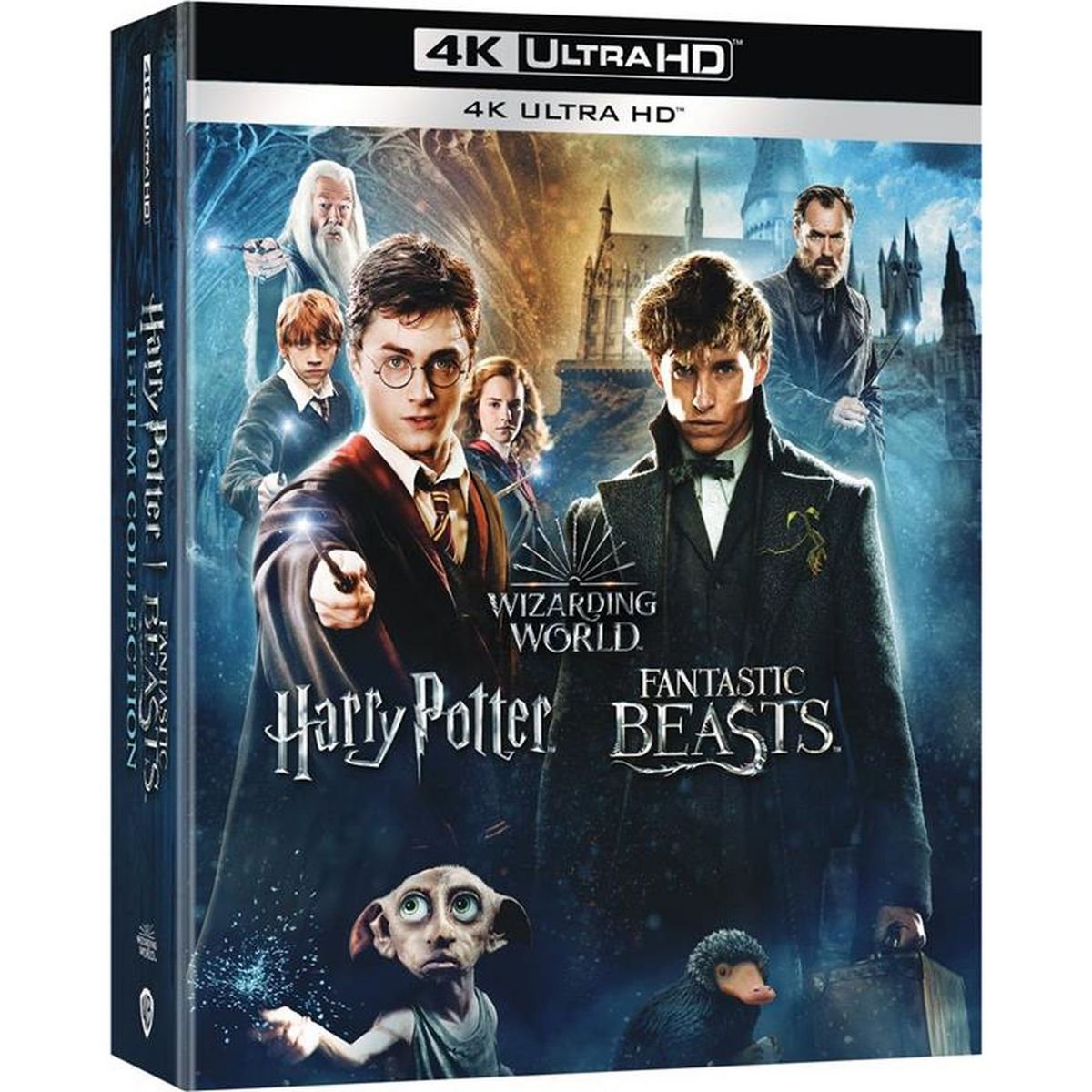 Wizarding World : Harry Potter / Les Animaux Fantastiques - L'intégrale coffret 11 Films BR4K